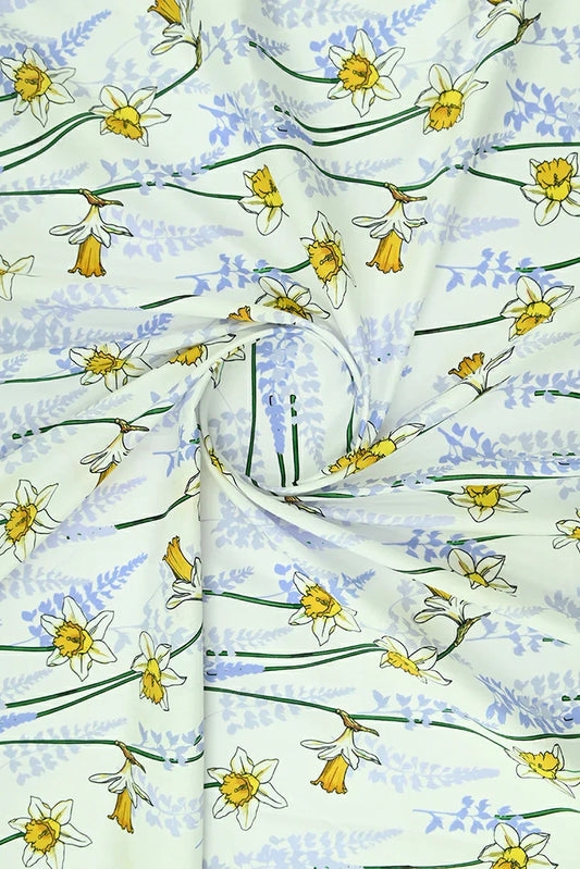 Picture of Ellena - 1-PC Unstitched Printed Cambric Kurti - Available at Raja Sahib