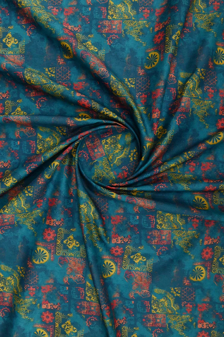 Picture of Ellena - 1-PC Unstitched Printed Cambric Kurti - Available at Raja Sahib