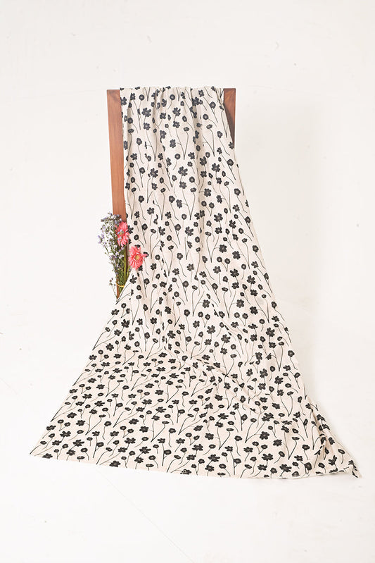 Picture of 1-PC Unstitched Printed Cambric Kurti - Available at Raja Sahib