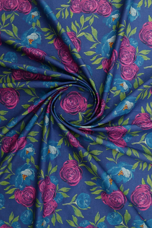 Picture of Ellena - 1-PC Unstitched Printed Cambric Kurti - Available at Raja Sahib