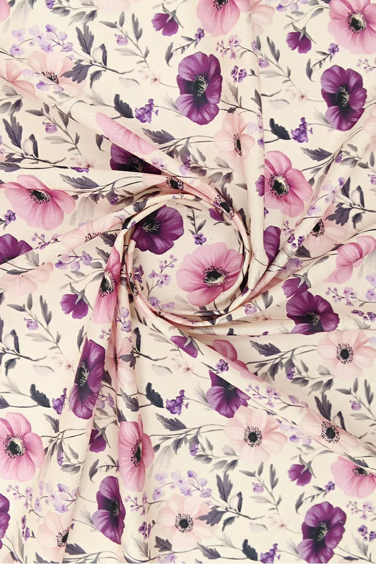 Picture of Ellena - 1-PC Unstitched Printed Cambric Kurti - Available at Raja Sahib