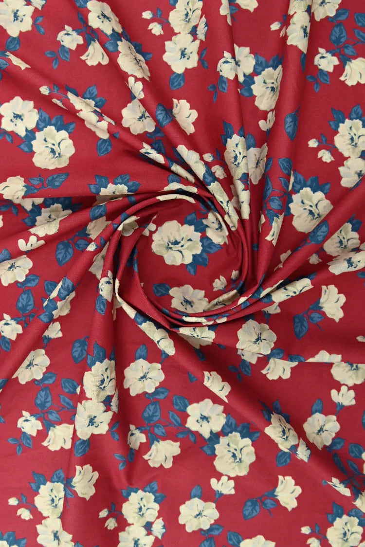 Picture of Ellena - 1-PC Unstitched Printed Cambric Kurti - Available at Raja Sahib
