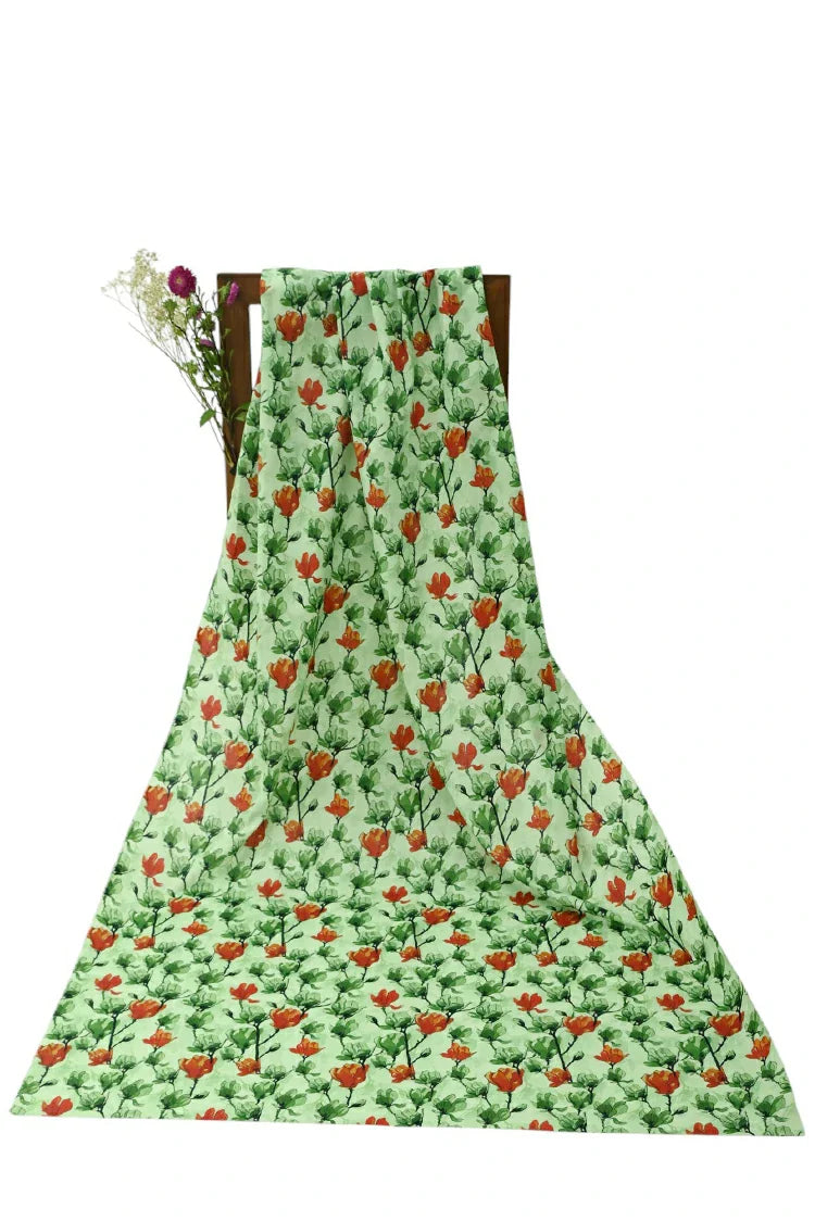 Picture of Ellena - 1-PC Unstitched Printed Cambric Kurti - Available at Raja Sahib
