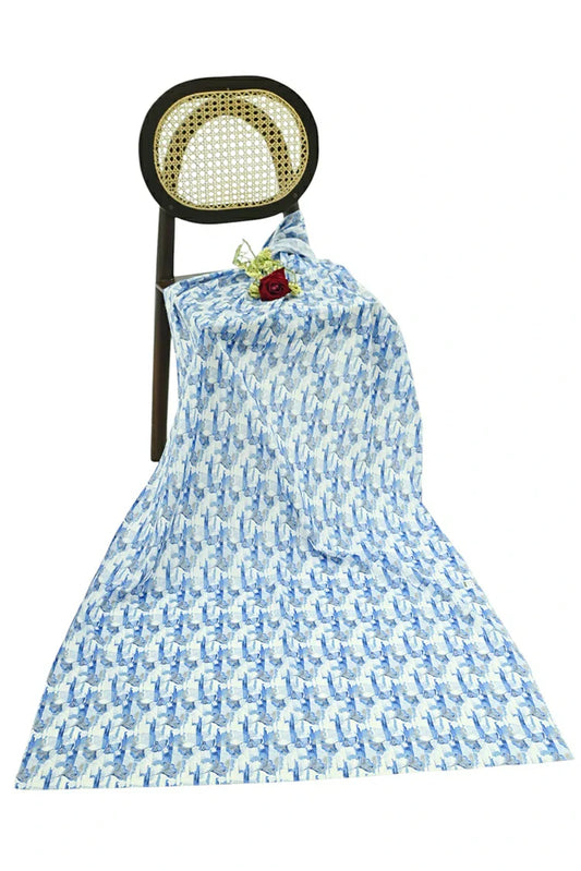 Picture of Ellena - 1-PC Unstitched Printed Cambric Kurti - Available at Raja Sahib