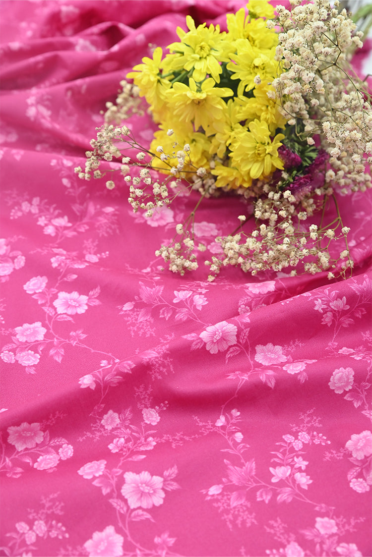 Picture of Ellena - 1-PC Unstitched Printed Cambric Kurti - Available at Raja Sahib