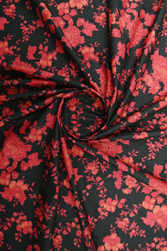 Picture of Ellena - 1-PC Unstitched Printed Cambric Kurti - Available at Raja Sahib