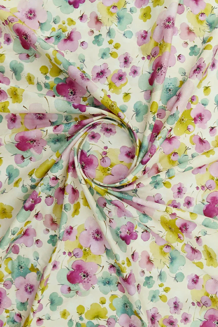 Picture of Ellena - 1-PC Unstitched Printed Cambric Kurti - Available at Raja Sahib