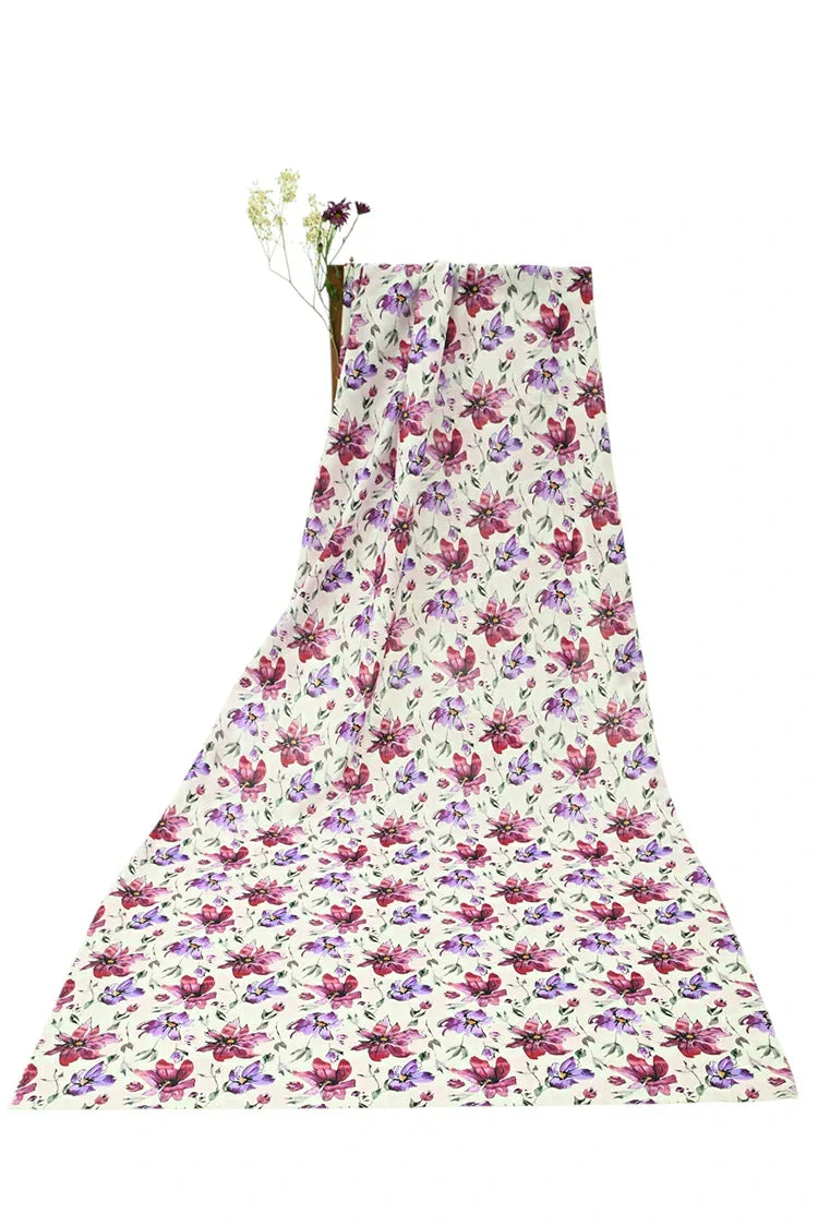 Picture of Ellena - 1-PC Unstitched Printed Cambric Kurti - Available at Raja Sahib