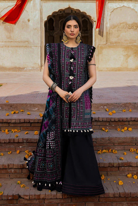 Picture of Ellena - 3-PC Unstitched Printed Lawn Suit - Available at Raja Sahib