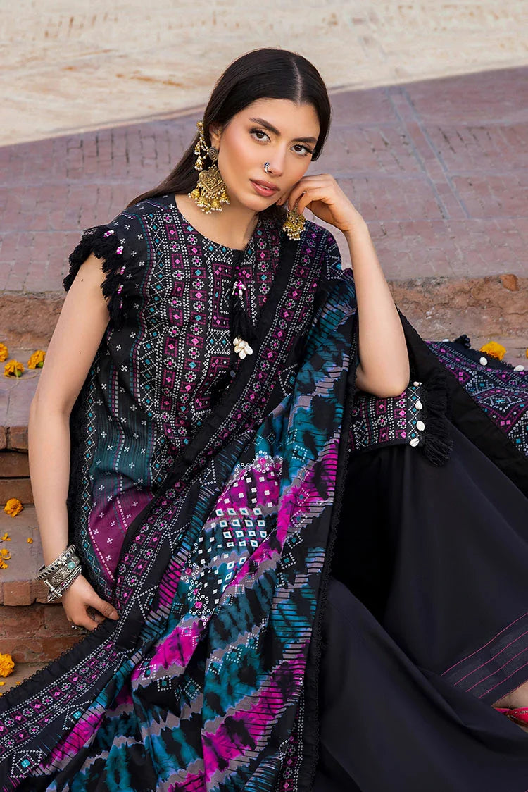 Picture of Ellena - 3-PC Unstitched Printed Lawn Suit - Available at Raja Sahib