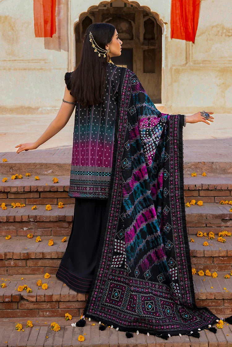 Picture of Ellena - 3-PC Unstitched Printed Lawn Suit - Available at Raja Sahib