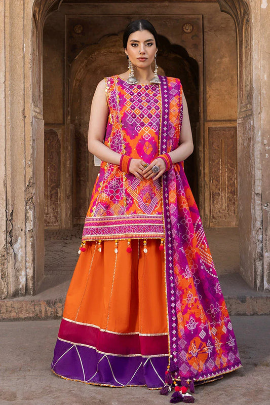 Picture of Ellena - 3-PC Unstitched Printed Lawn Suit - Available at Raja Sahib