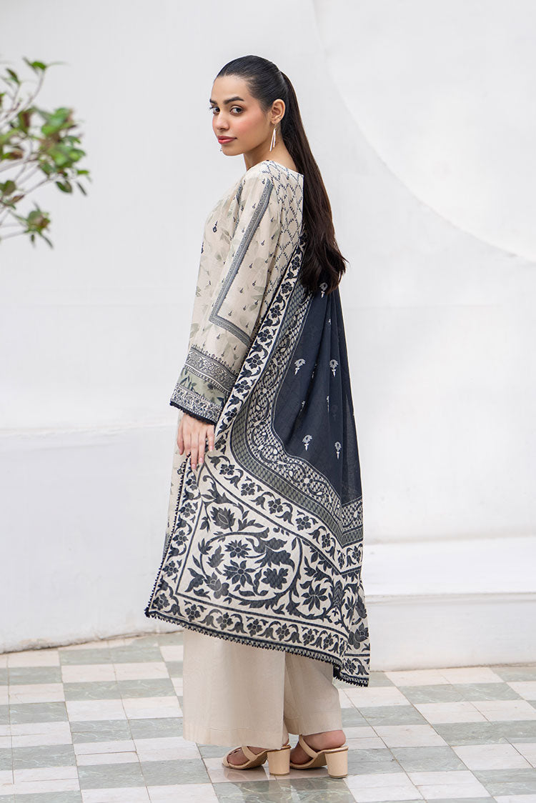 Picture of Ellena - 3-PC Unstitched Printed Lawn Suit - Available at Raja Sahib