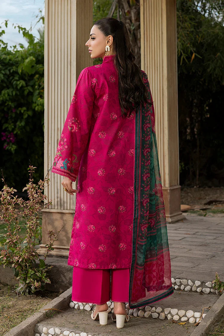 Picture of Ellena - 3-PC Unstitched Embroidered Lawn Suit - Available at Raja Sahib