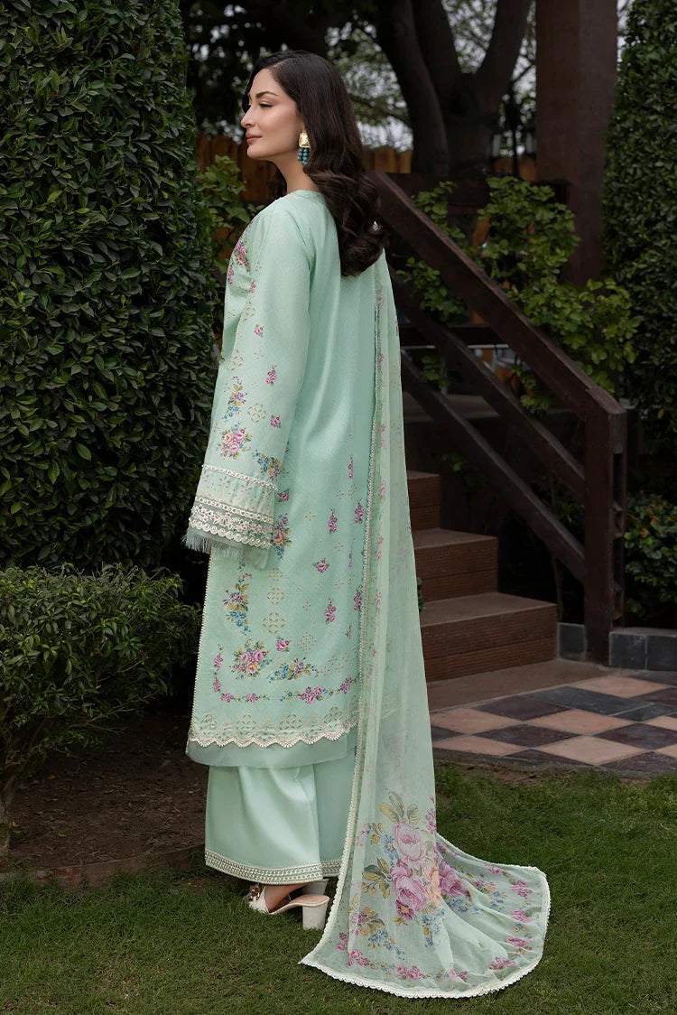 Picture of Ellena - 3-PC Unstitched Embroidered Lawn Suit - Available at Raja Sahib