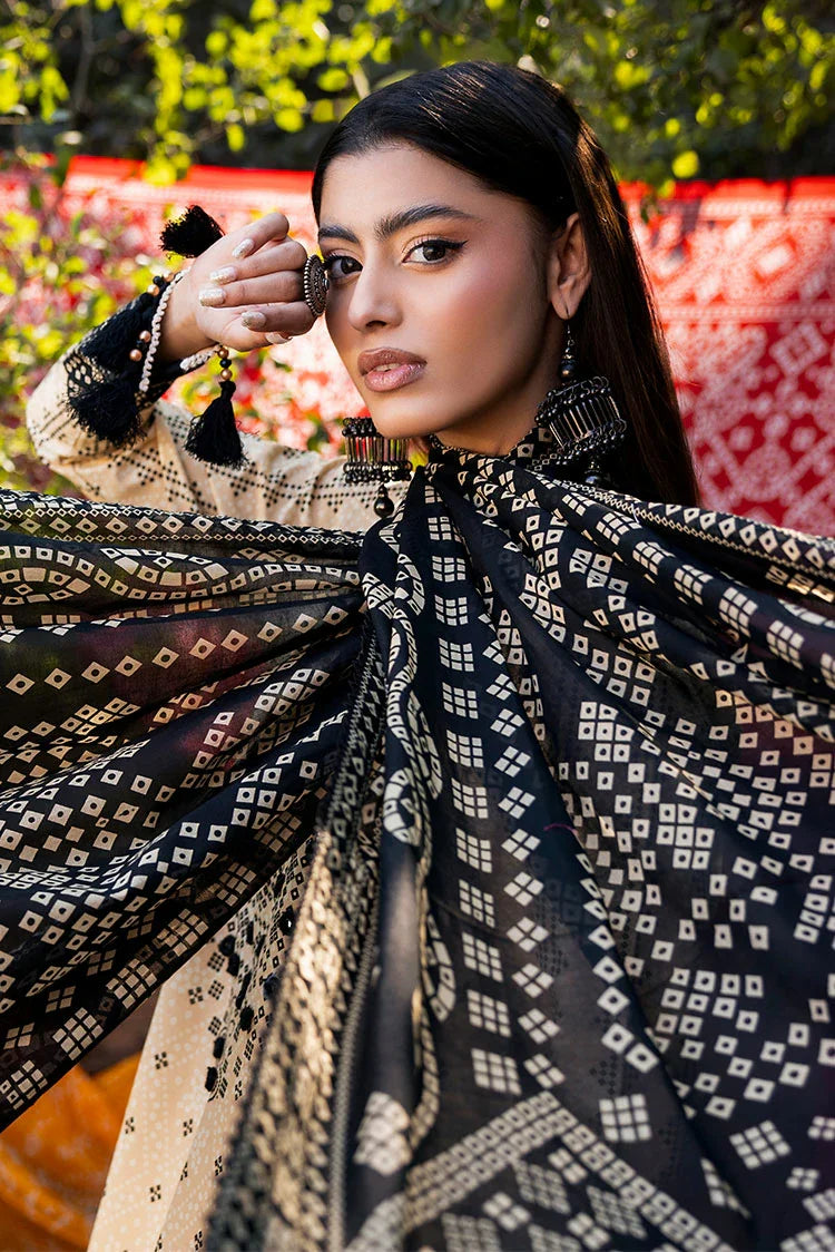 Picture of Ellena - 3-PC Unstitched Printed Lawn Suit - Available at Raja Sahib
