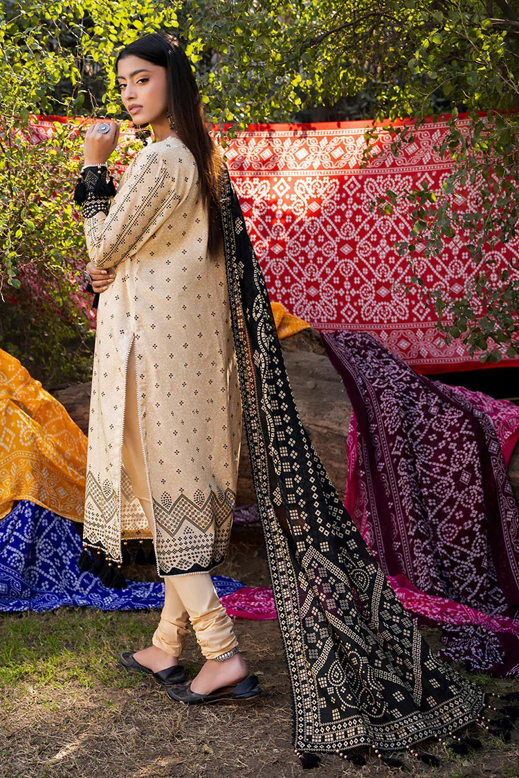 Picture of Ellena - 3-PC Unstitched Printed Lawn Suit - Available at Raja Sahib