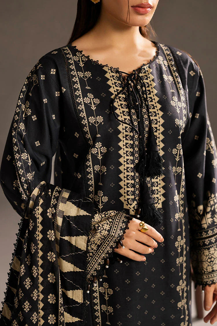 Picture of Ellena - 3-PC Unstitched Printed Lawn Suit - Available at Raja Sahib