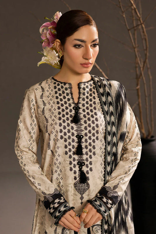 Picture of Ellena - 3-PC Unstitched Printed Lawn Suit - Available at Raja Sahib