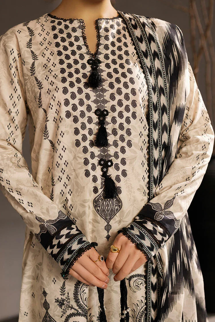 Picture of Ellena - 3-PC Unstitched Printed Lawn Suit - Available at Raja Sahib