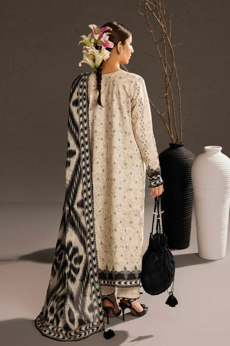 Picture of Ellena - 3-PC Unstitched Printed Lawn Suit - Available at Raja Sahib
