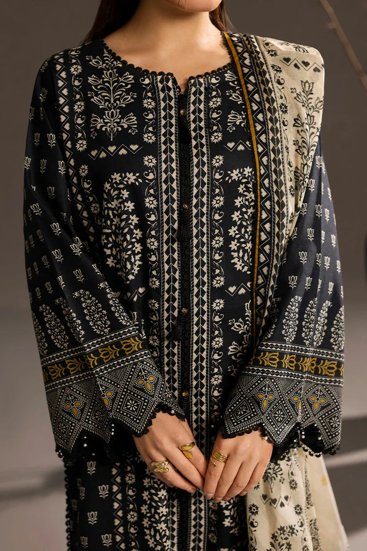 Picture of Ellena - 3-PC Unstitched Printed Lawn Suit - Available at Raja Sahib