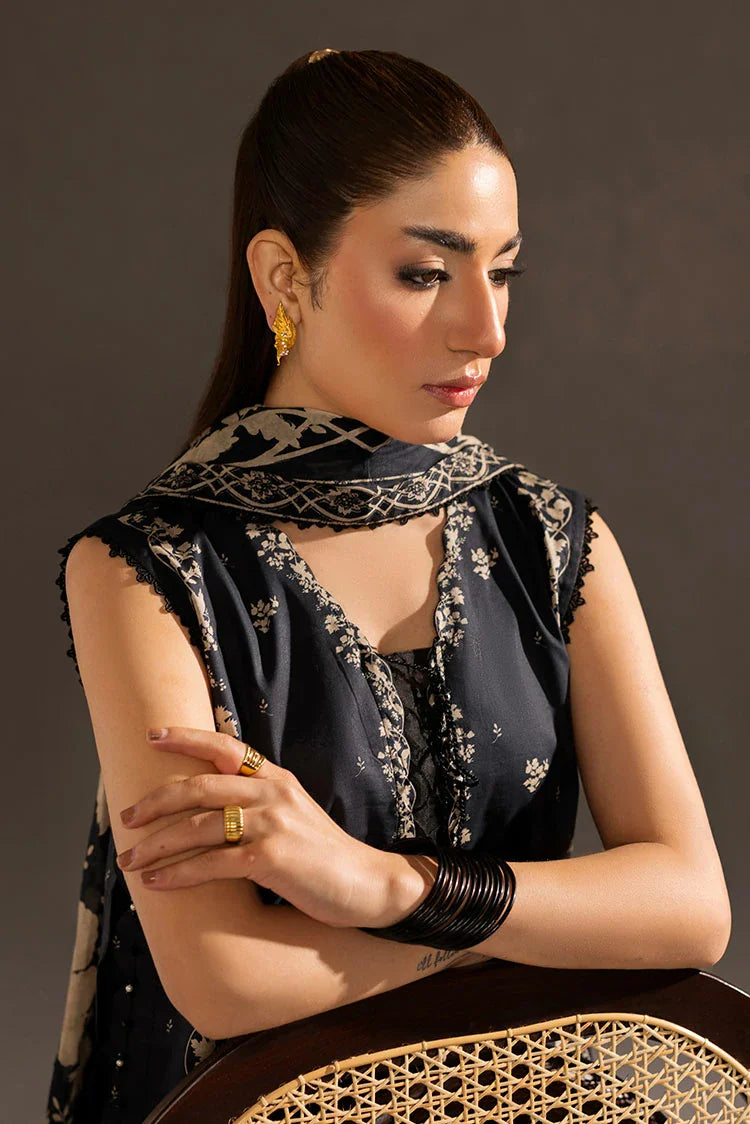 Picture of Ellena - 3-PC Unstitched Printed Lawn Suit - Available at Raja Sahib