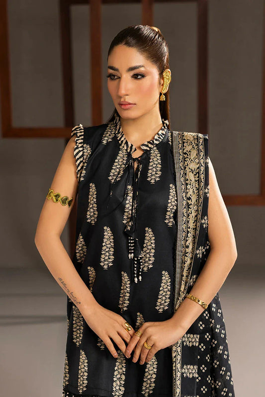 Picture of Ellena - 3-PC Unstitched Printed Lawn Suit - Available at Raja Sahib