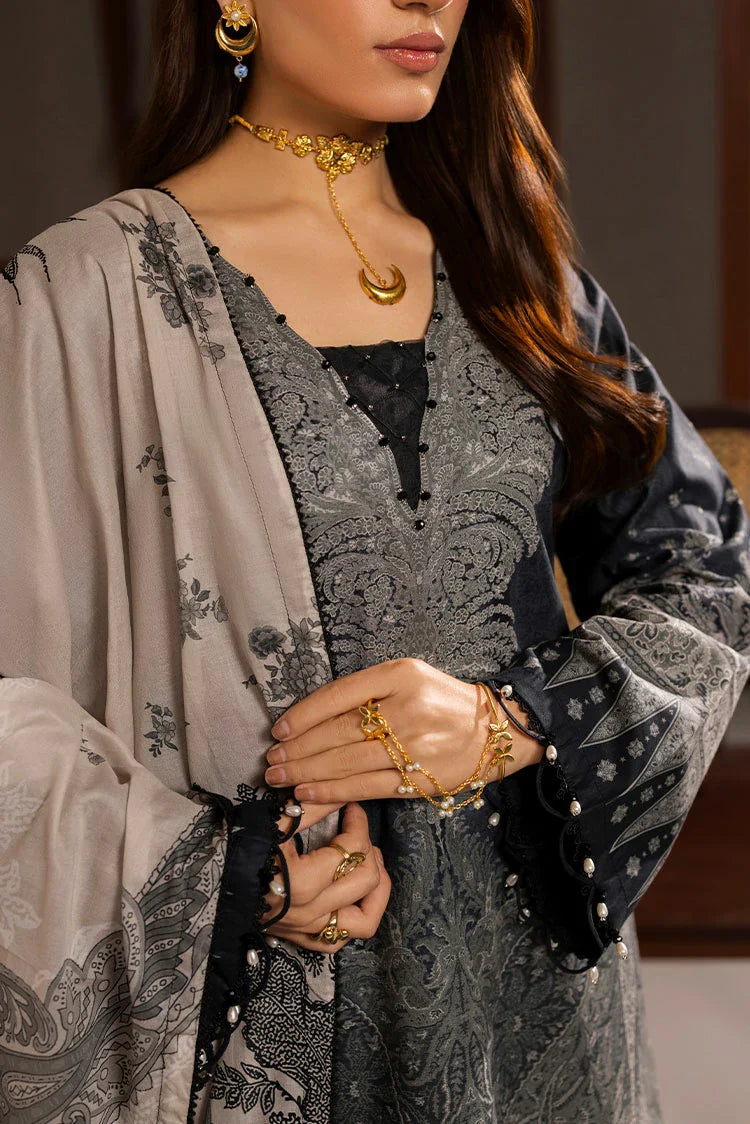 Picture of Ellena - 3-PC Unstitched Printed Lawn Suit - Available at Raja Sahib