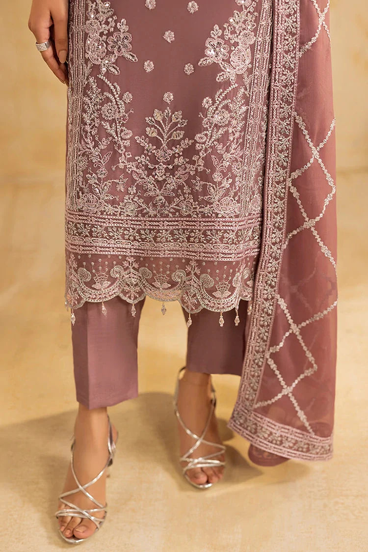 Picture of Eileen - Riwayat Chiffon Collection - C11 - Camilla Lilac - Available at Raja Sahib