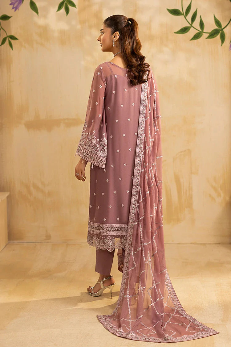 Picture of Eileen - Riwayat Chiffon Collection - C11 - Camilla Lilac - Available at Raja Sahib