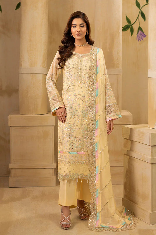Picture of Eileen - Riwayat Chiffon Collection - C14 - Mahrosh - Available at Raja Sahib