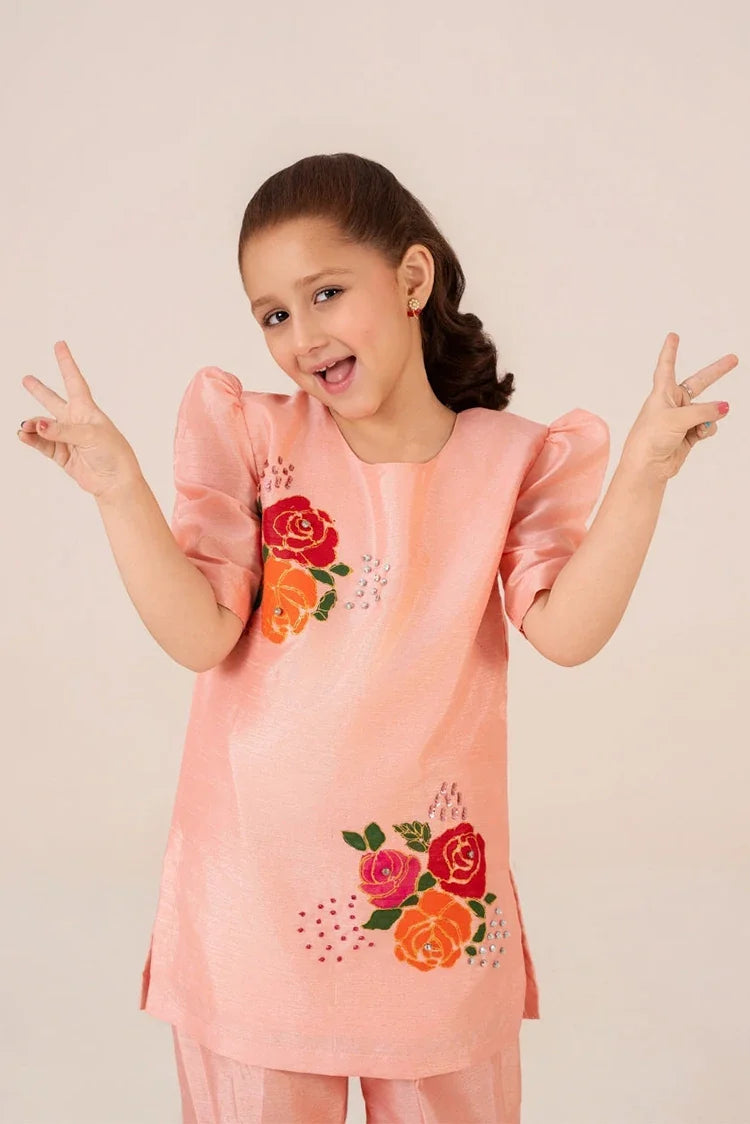 Picture of Emeralds - Peach Blossom - Available at Raja Sahib