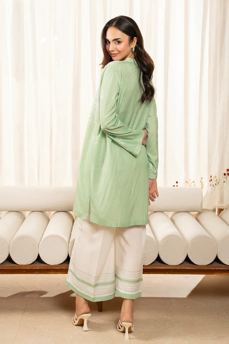 Picture of Ellena - Premium Poly Cambric Co-Ords Set - Available at Raja Sahib
