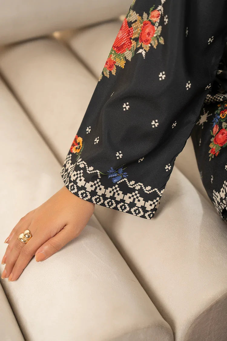 Picture of Ellena - Premium Poly Cambric Co-Ords Set - Available at Raja Sahib