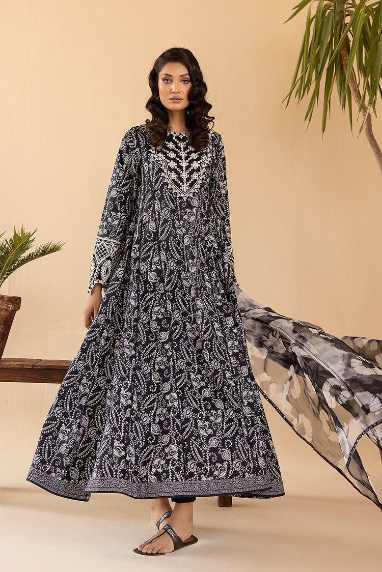 Picture of 3-PC Stitched Printed Cambric Suit - Available at Raja Sahib