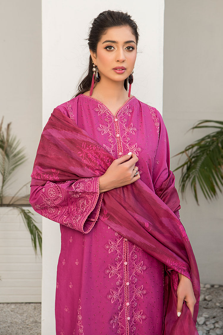 Picture of Ellena - 3-PC Stitched Embroidered Suit - Available at Raja Sahib
