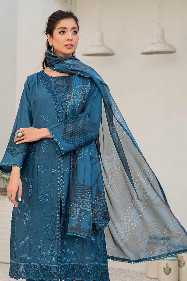 Picture of Ellena - 3-PC Stitched Embroidered Suit - Available at Raja Sahib