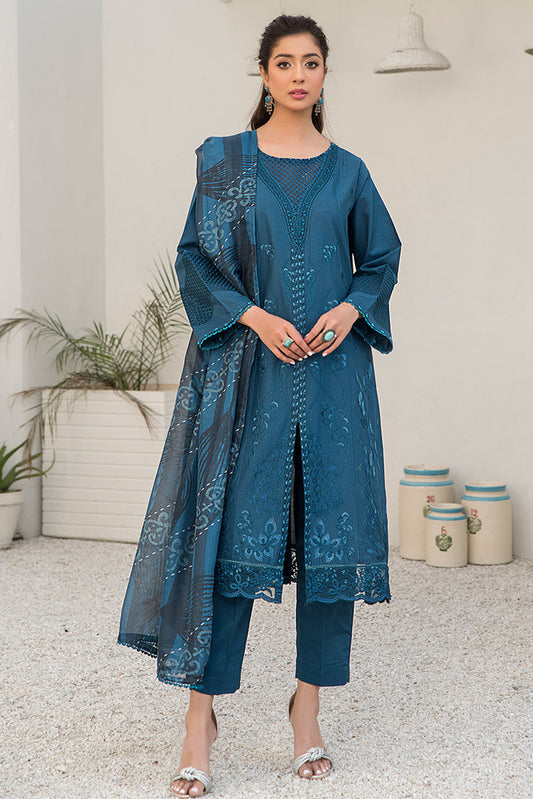 Picture of Ellena - 3-PC Stitched Embroidered Suit - Available at Raja Sahib