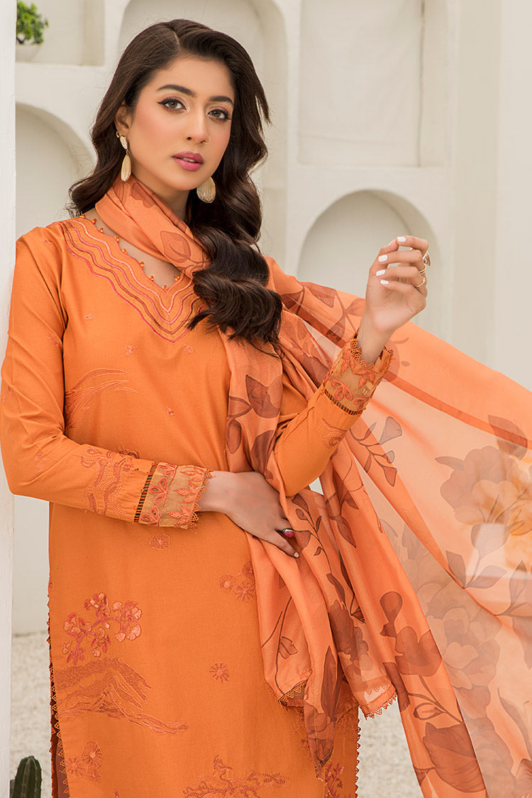 Picture of Ellena - 3-PC Stitched Embroidered Suit - Available at Raja Sahib