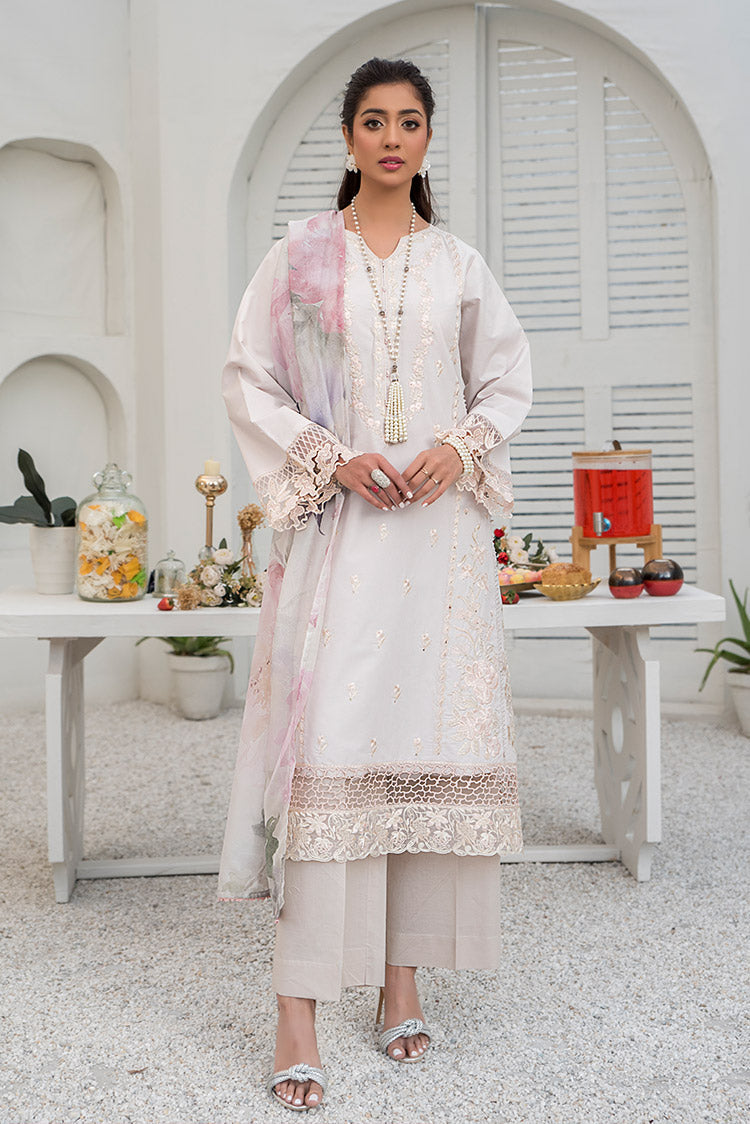 Picture of Ellena - 3-PC Stitched Embroidered Suit - Available at Raja Sahib