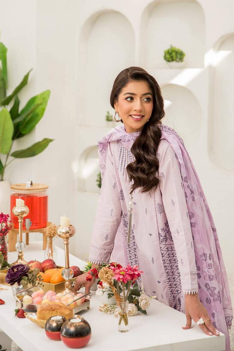 Picture of Ellena - 3-PC Stitched Embroidered Suit - Available at Raja Sahib