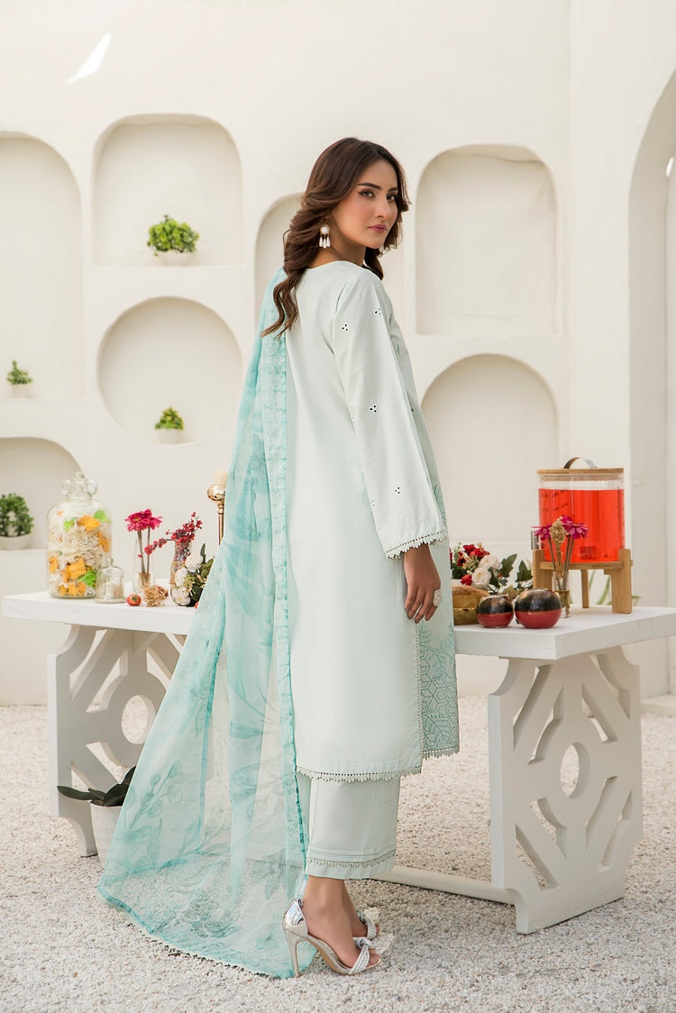 Picture of Ellena - 3-PC Stitched Embroidered Suit - Available at Raja Sahib
