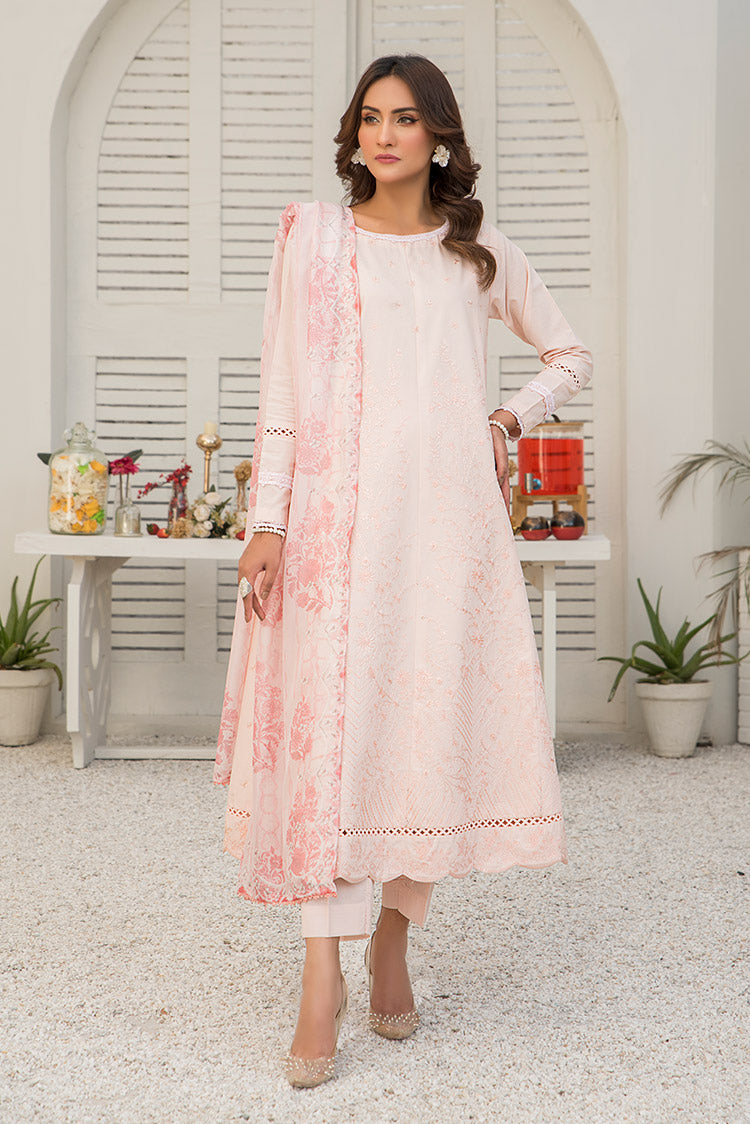 Picture of Ellena - 3-PC Stitched Embroidered Suit - Available at Raja Sahib