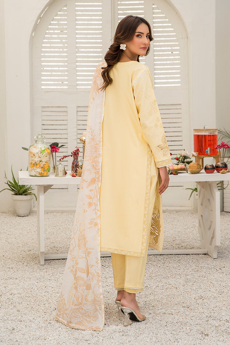 Picture of Ellena - 3-PC Stitched Embroidered Suit - Available at Raja Sahib