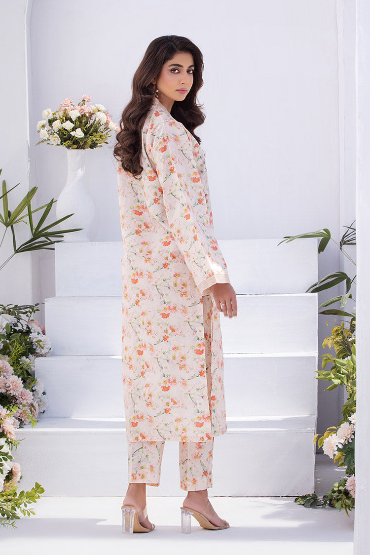 Picture of 2-PC Stitched Printed Lawn Suit - Available at Raja Sahib