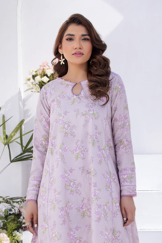 Picture of 2-PC Stitched Printed Lawn Suit - Available at Raja Sahib