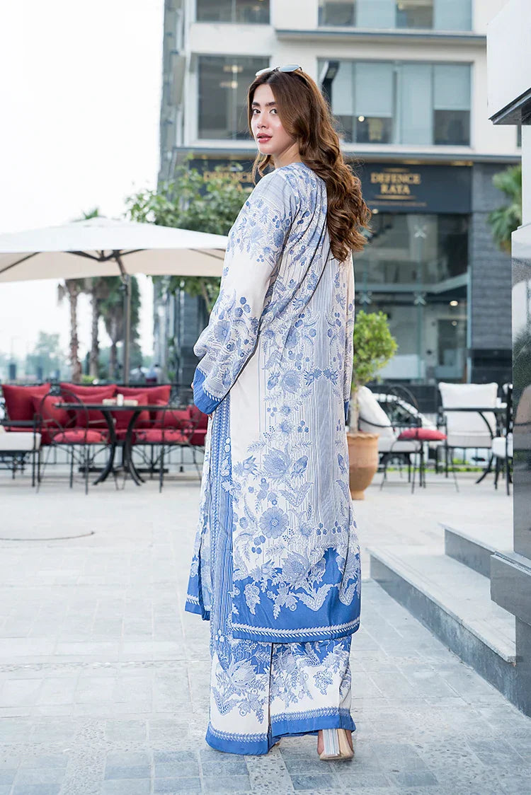 Picture of Ellena - Iris Porclien Premium Blend Fusion Co-Ords Set - Available at Raja Sahib