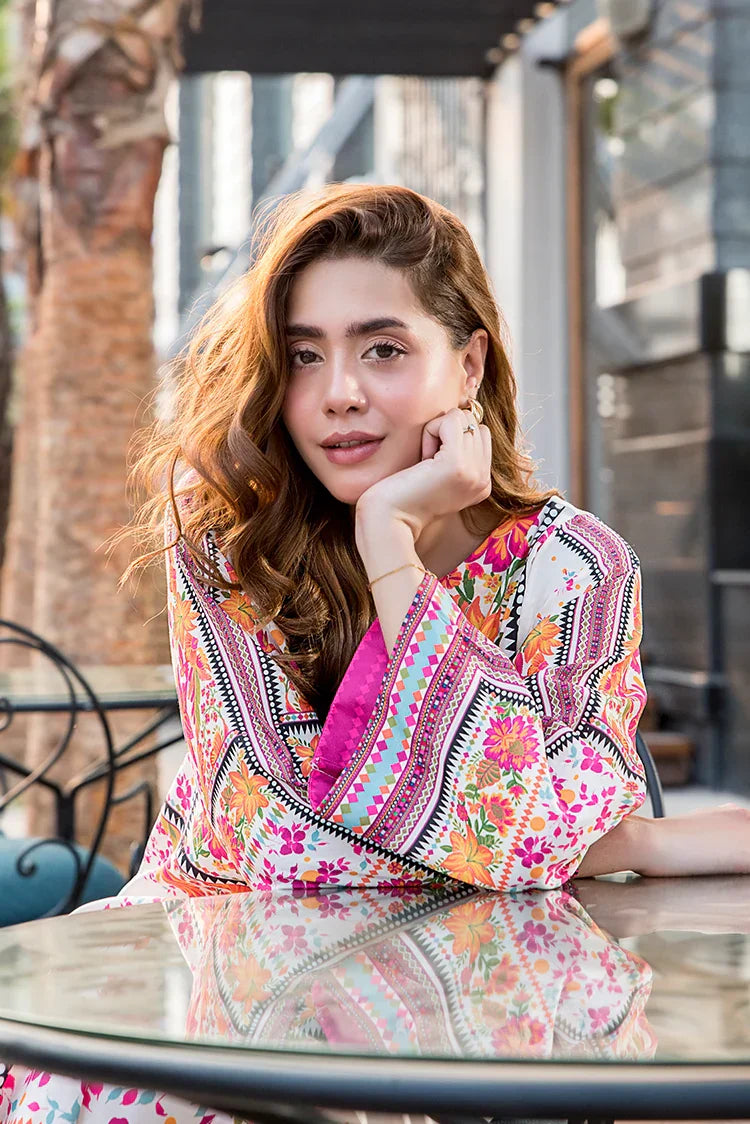 Picture of Ellena - Prismatic Premium Blend Fusion Co-Ords Set - Available at Raja Sahib