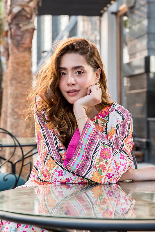 Picture of Ellena - Prismatic Premium Blend Fusion Co-Ords Set - Available at Raja Sahib